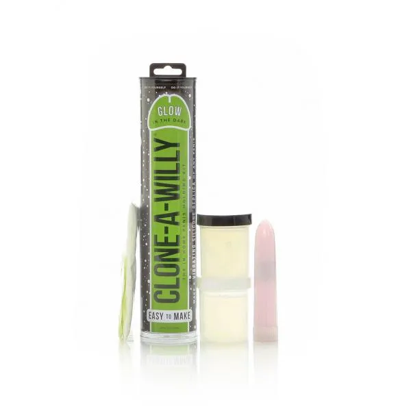 CloneAWilly Dildos Clone A Willy Kit Vibrating Dildo Mold Glow In The Dark CloneAWilly Dildos Clone A Willy Kit Vibrating Dildo Mold Glow In The Dark