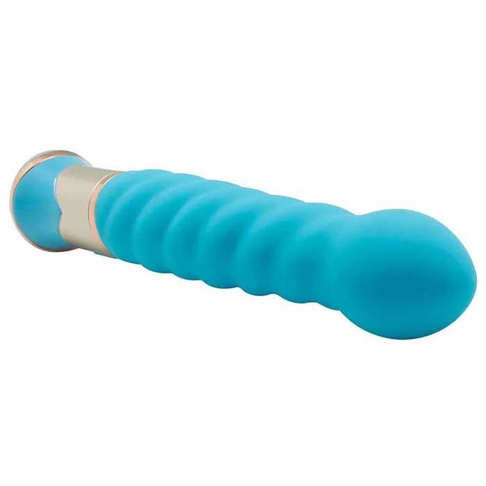 Aphrodisia Aphrodisia Vibrator Ecstasy Deluxe Charismatic Dildo Vibrator Blue Vibrators