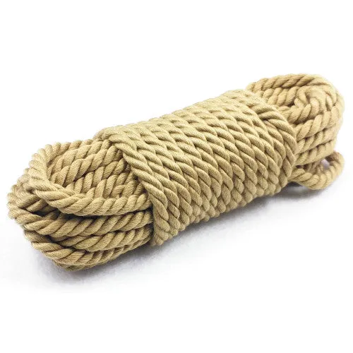 Dildos Naughty Toys Naughty Toys soft nylon BDSM rope Beige 10 Meters