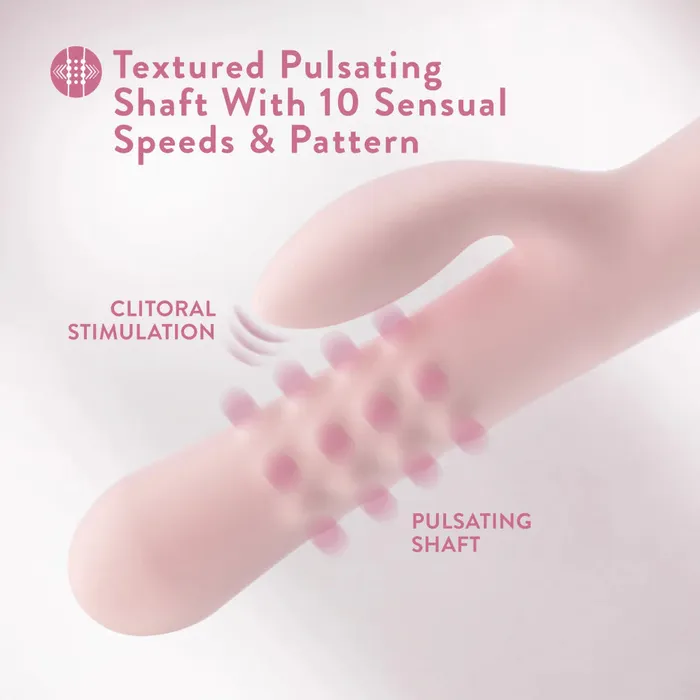 Blush Novelties Female Sex Toys Jaymie 925 Dual Stimulation Rabbit Vibrator