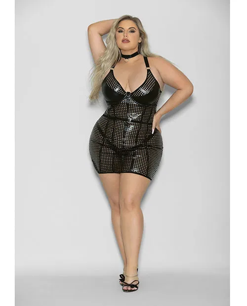 Flame Fetish Mistress Lasercut Lattice Chemise Wchoker Thong Black 1x2x Escante INC Anal Flame Fetish Mistress Lasercut Lattice Chemise Wchoker Thong Black 1x2x Escante INC Anal