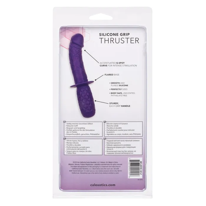 Male Sex Toys CalExotics Silicone Grip Thruster