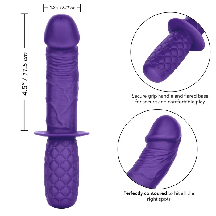 Male Sex Toys CalExotics Silicone Grip Thruster