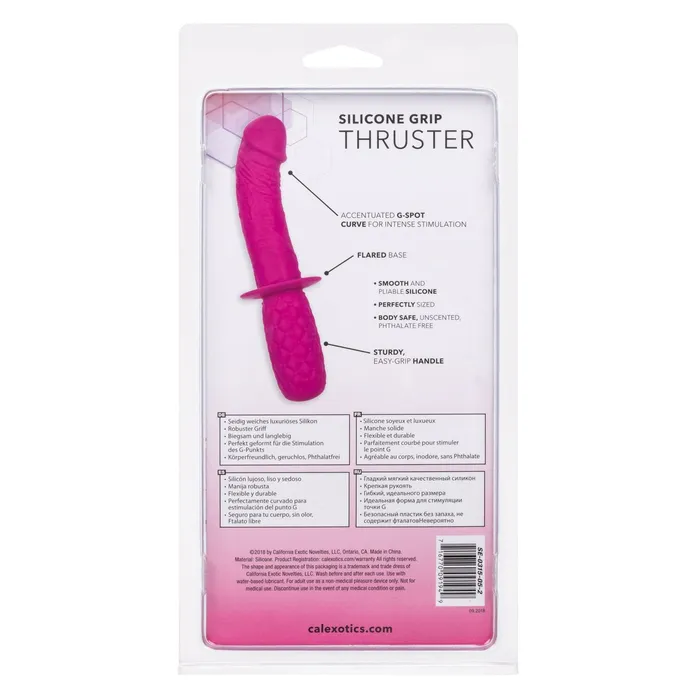 Male Sex Toys CalExotics Silicone Grip Thruster