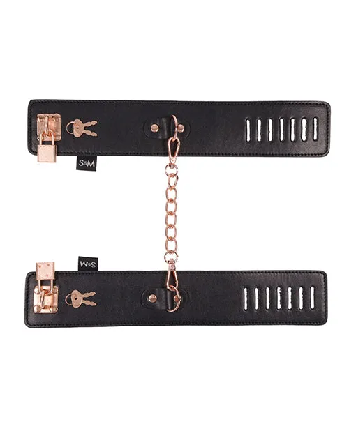 Sex Mischief Brat Locking Cuffs Sportsheets International Couples
