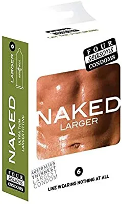 Four Seasons Vibrators Four Seasons Naked Larger Condoms