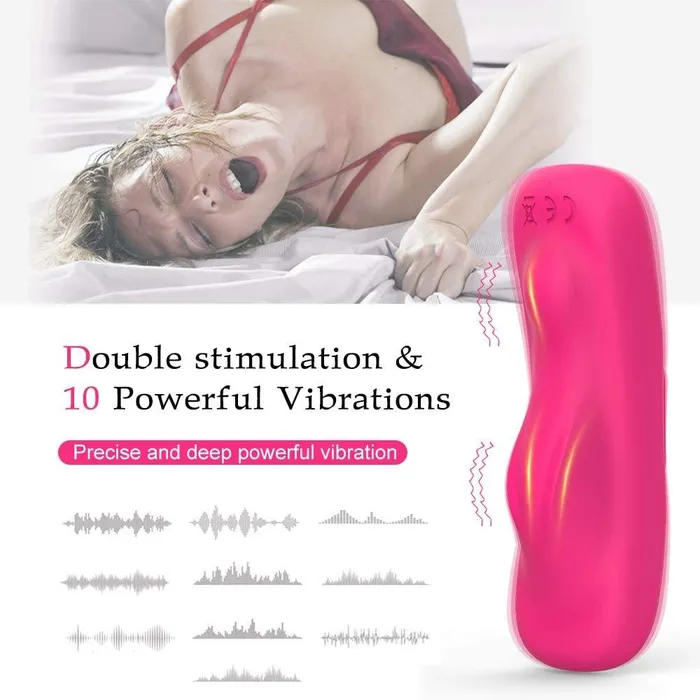 Vibrating Panties with a Magnetic Clip for Clitoral Vagina Stimulation Loveorl Male Sex Toys