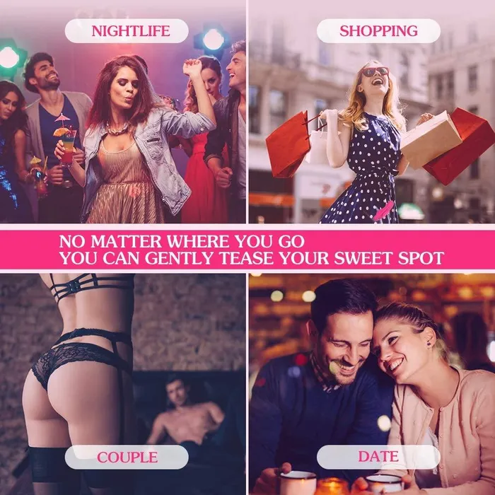Vibrating Panties with a Magnetic Clip for Clitoral Vagina Stimulation Loveorl Male Sex Toys