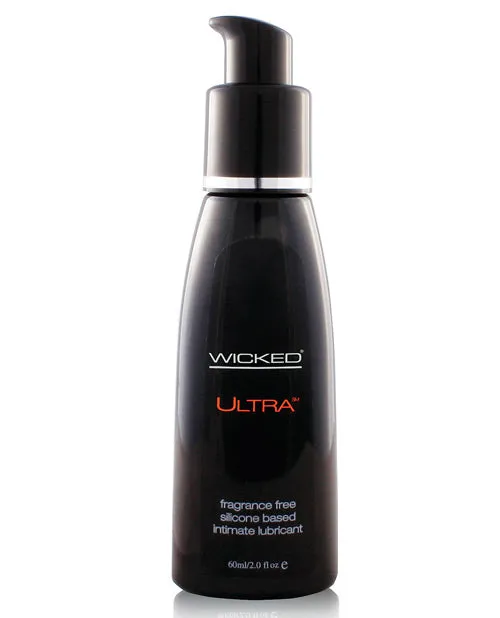 Wicked Sensual Care Silicone Based Lubricant Fragrance Free Lubricants
