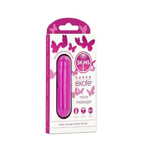 Skins Super Excite Bullet Vibrator NNN Retail Ltd Female Sex Toys