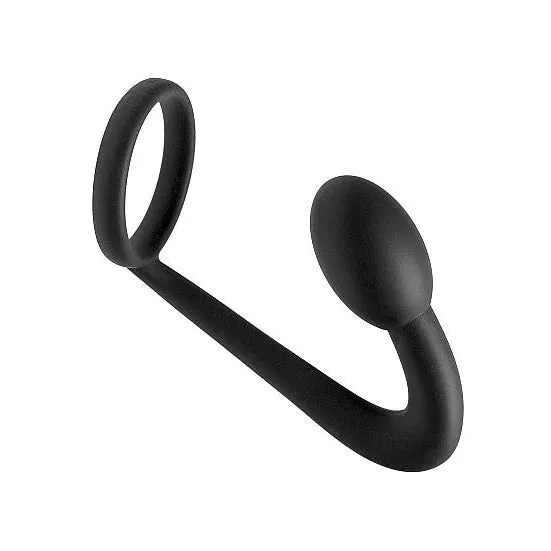 XR Brands Male Sex Toys Explorer Silicone Cock Ring Prostate Play