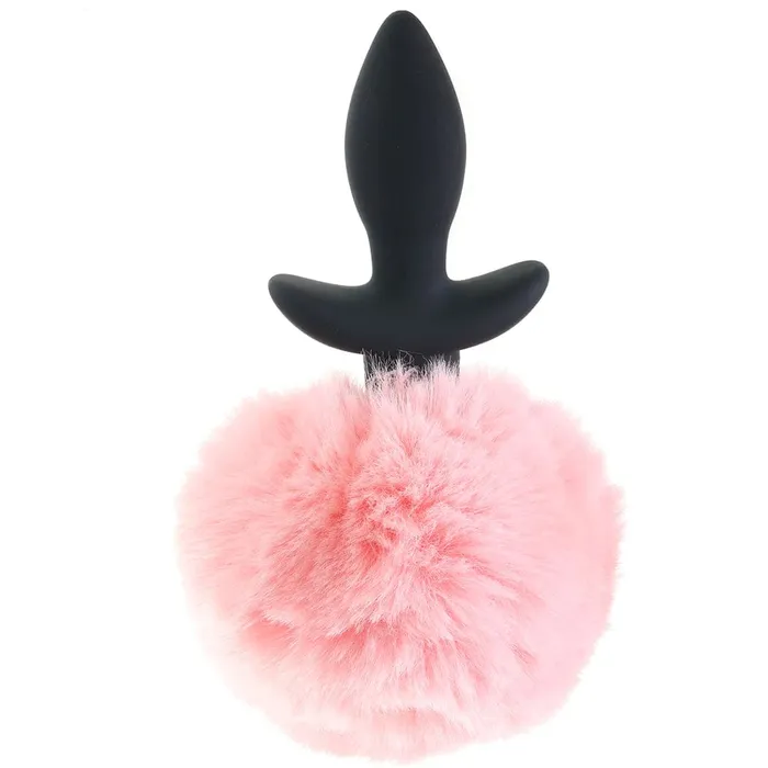Anal pink cherry XR Brands Tailz Waggerz Moving Vibrating Bunny Tail Butt Plug