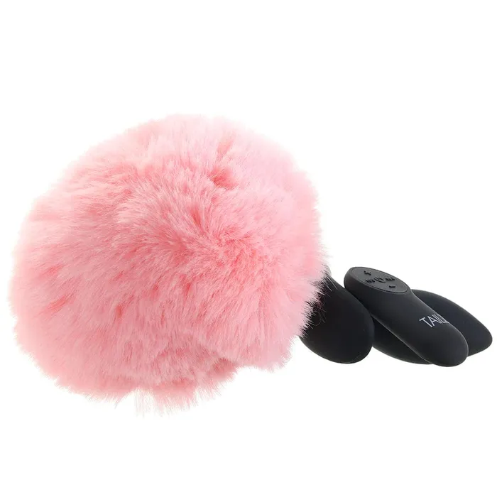 Anal pink cherry XR Brands Tailz Waggerz Moving Vibrating Bunny Tail Butt Plug