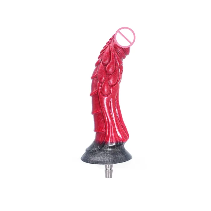 Dildos House of Dasein Sex Machine Attachments Red And Black Vac U Lock Dildos
