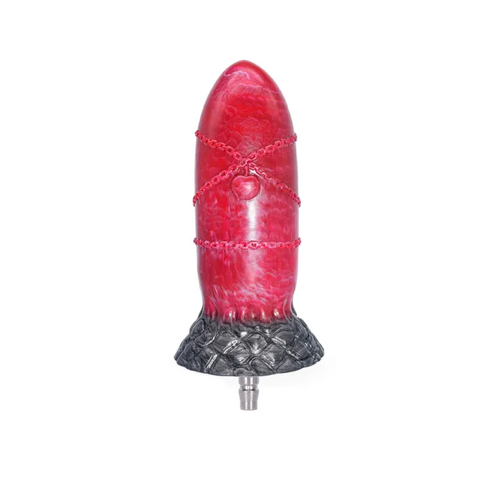 Dildos House of Dasein Sex Machine Attachments Red And Black Vac U Lock Dildos