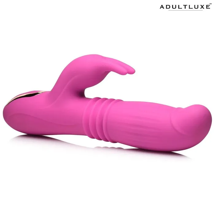 Female Sex Toys Inmi 35x Lil Swell Thrusting Inflating Silicone Rabbit Vibrator XR Brands