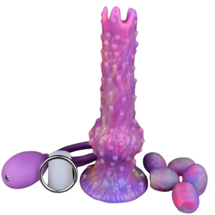 House of Dasein Anal Fantasy Dildos Fantasy Pneumatic Luminous Ovipositor Anal Sex Toys Lay Eggs Dildos Butt Plug