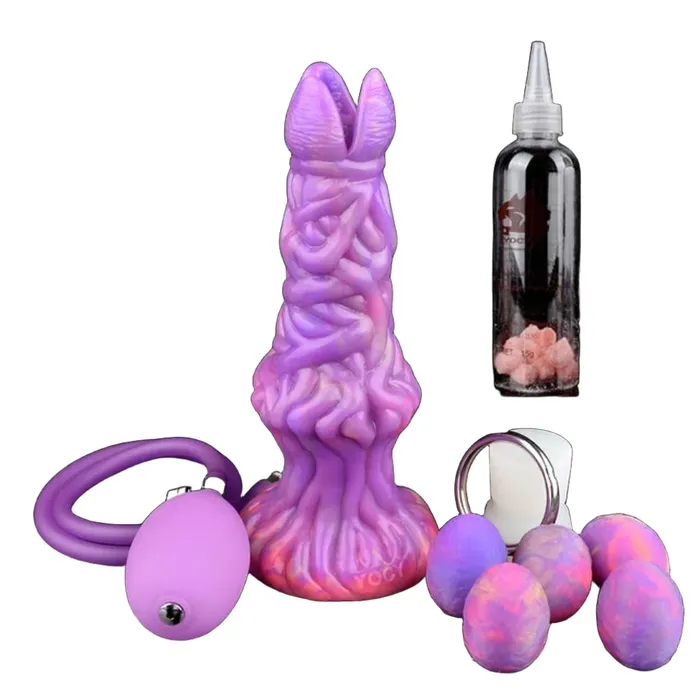House of Dasein Anal Fantasy Dildos Fantasy Pneumatic Luminous Ovipositor Anal Sex Toys Lay Eggs Dildos Butt Plug