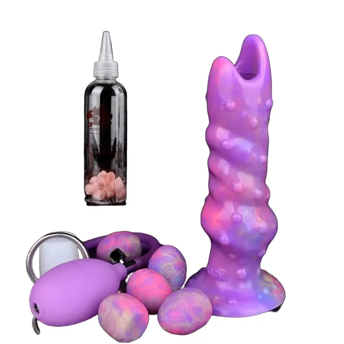 House of Dasein Anal Fantasy Dildos Fantasy Pneumatic Luminous Ovipositor Anal Sex Toys Lay Eggs Dildos Butt Plug