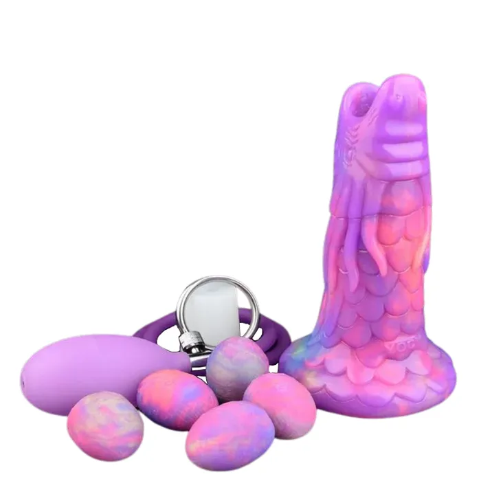 House of Dasein Anal Fantasy Dildos Fantasy Pneumatic Luminous Ovipositor Anal Sex Toys Lay Eggs Dildos Butt Plug