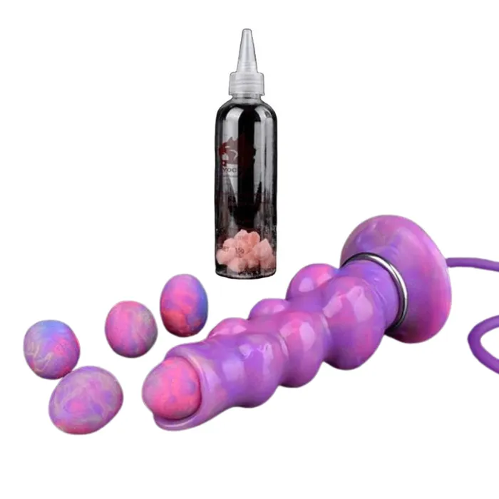 House of Dasein Anal Fantasy Dildos Fantasy Pneumatic Luminous Ovipositor Anal Sex Toys Lay Eggs Dildos Butt Plug