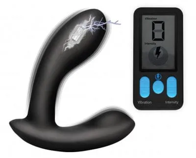 Landco Male Sex Toys Zeus EStim Vibrating Prostate Massager