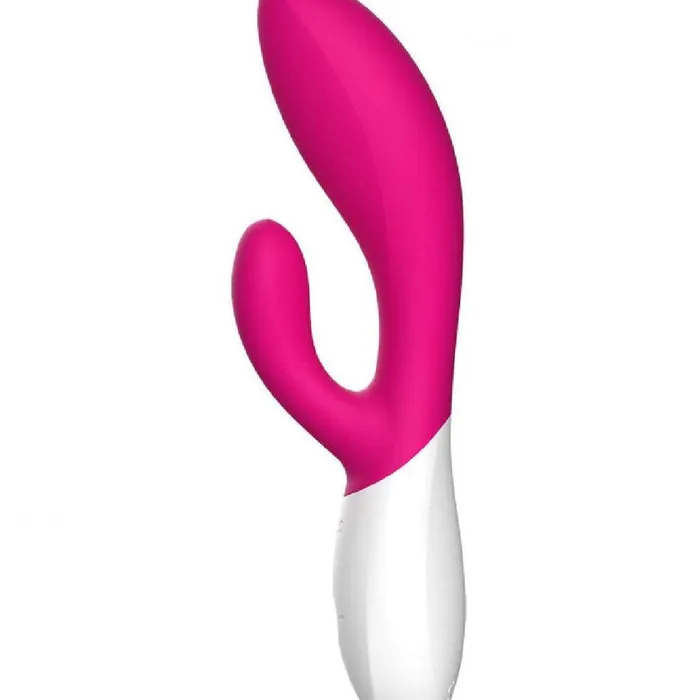 LELO Ina Wave 2 GSpot Caressing Rabbit Vibrator Cerise LELO Female Sex Toys
