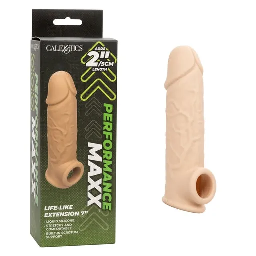 AAPD Male Sex Toys Performance Maxx LifeLike Extension 7 Ivory