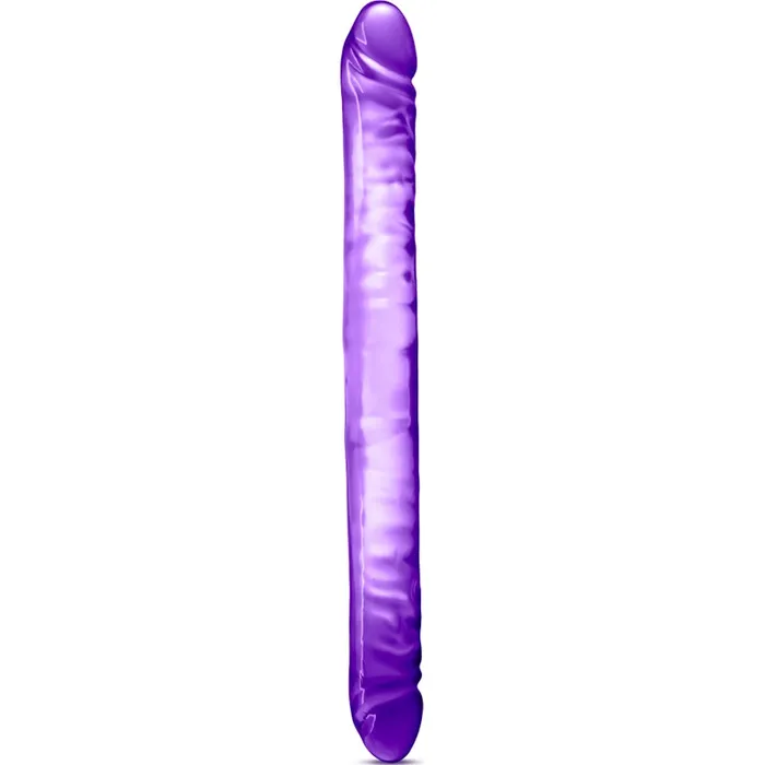 B Yours Double Dildo Purple 18in Purple B Yours Dildos