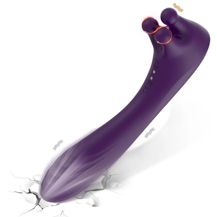 Female Sex Toys Lusty Age Clitoral Vibrator Trio of Fondling Nubs G Spot Dildo Vibrator