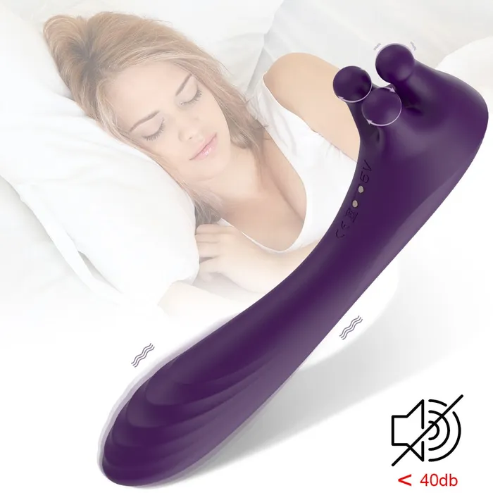 Female Sex Toys Lusty Age Clitoral Vibrator Trio of Fondling Nubs G Spot Dildo Vibrator