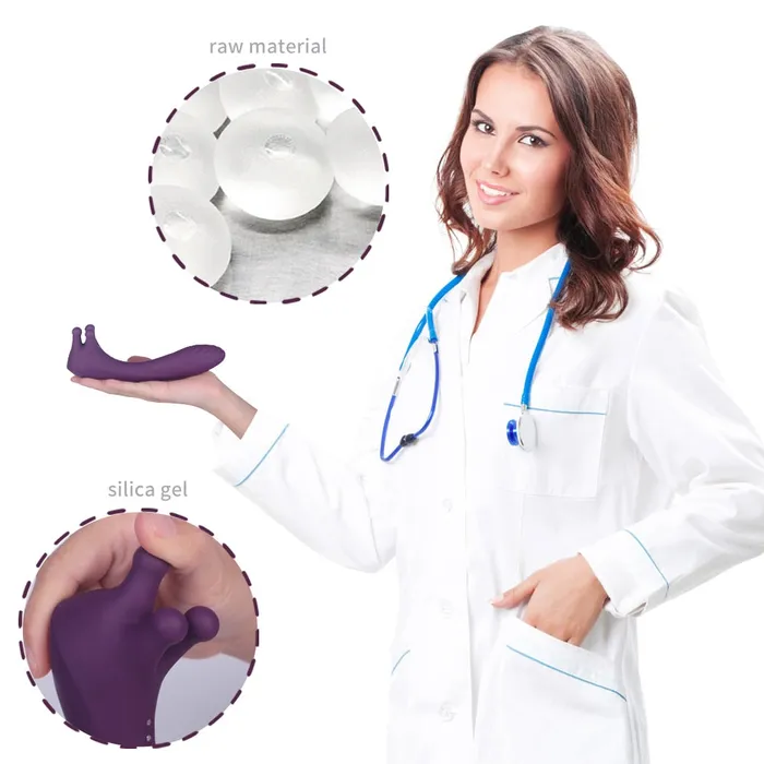 Female Sex Toys Lusty Age Clitoral Vibrator Trio of Fondling Nubs G Spot Dildo Vibrator