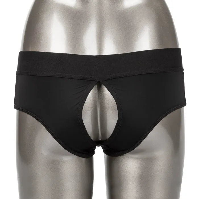 Her Royal Harness Backless Brief 2xl3xl CalExotics Female Sex Toys Her Royal Harness Backless Brief 2xl3xl CalExotics Female Sex Toys