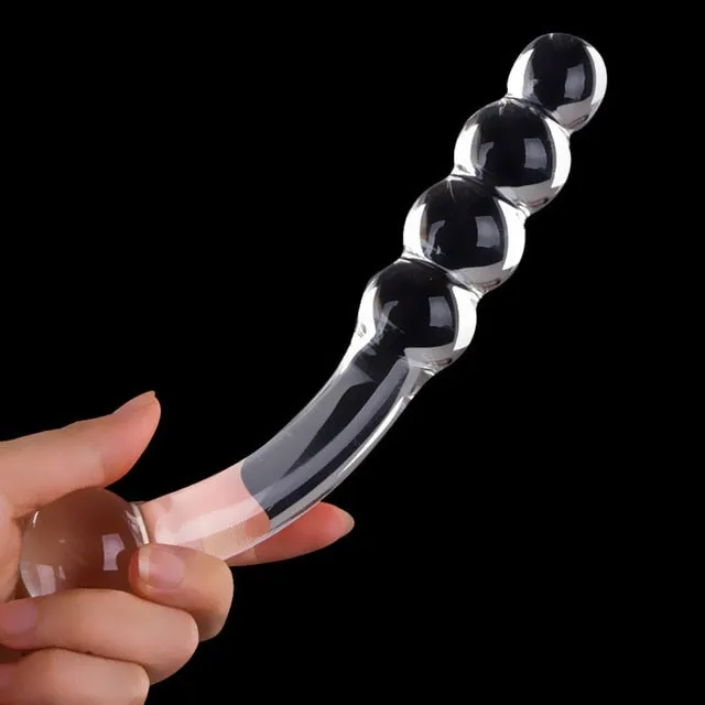 Lusty Age Anal Crystal Anal Beads Butt Plug