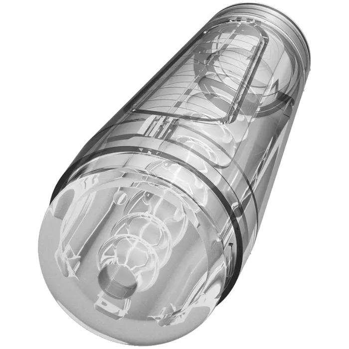 Male Sex Toys Main Squeeze Optix Crystal Masturbator Clear