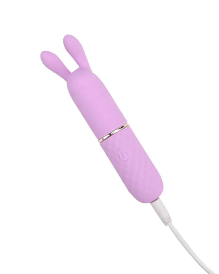 Nauti Petites 10 Speed Rabbit Ears Bullet Vibrator Nauti Female Sex Toys