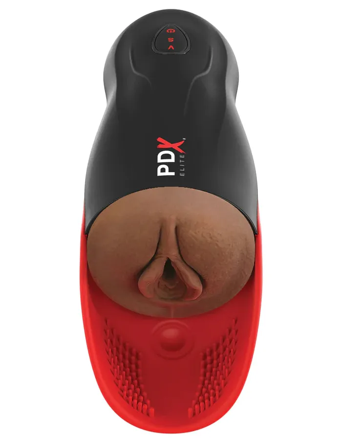 PDX Elite FuckOMatic 2 Auto Stroker with Silicone Pulsation Cradle Pipedream Male Sex Toys