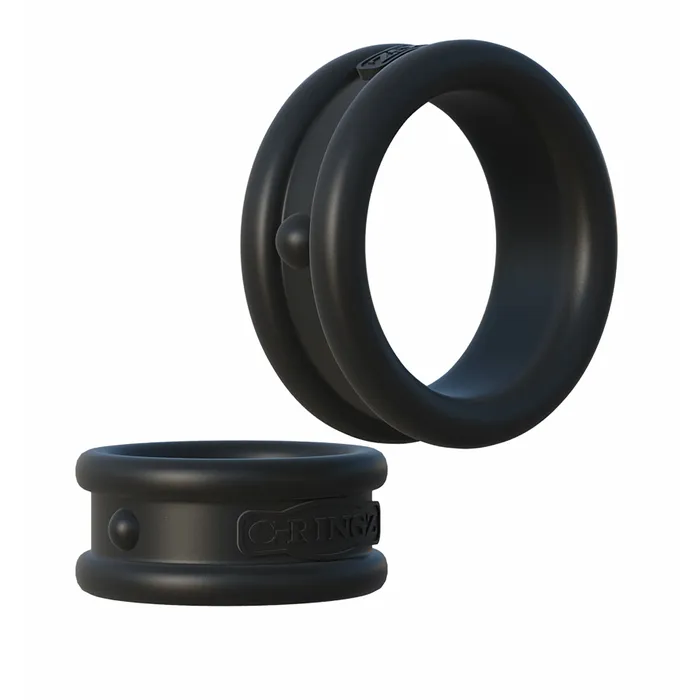 Pipedream Anal Fantasy CRingz Max Width Silicone Rings Black Pipedream Anal Fantasy CRingz Max Width Silicone Rings Black