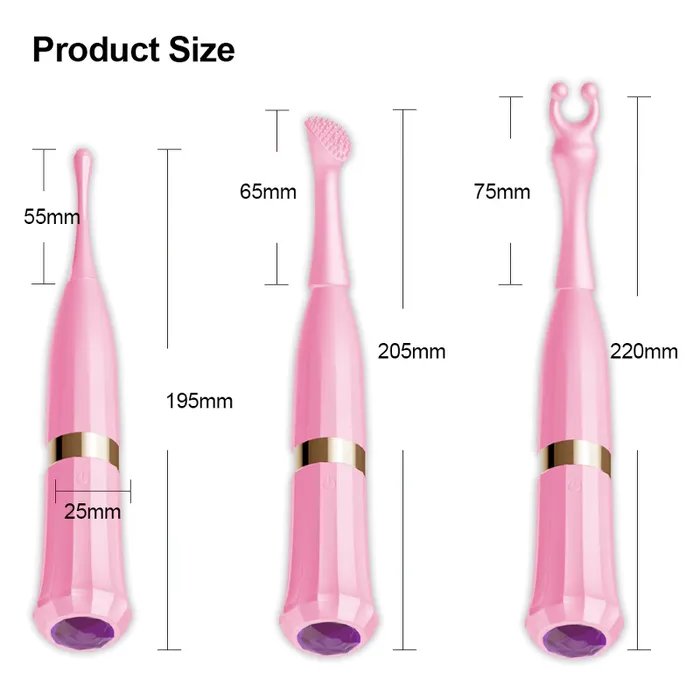 Powerful GSpot Vibrator For Women Female Clitoris Stimulator And Nipple Massager EVEs SECRETS Female Sex Toys