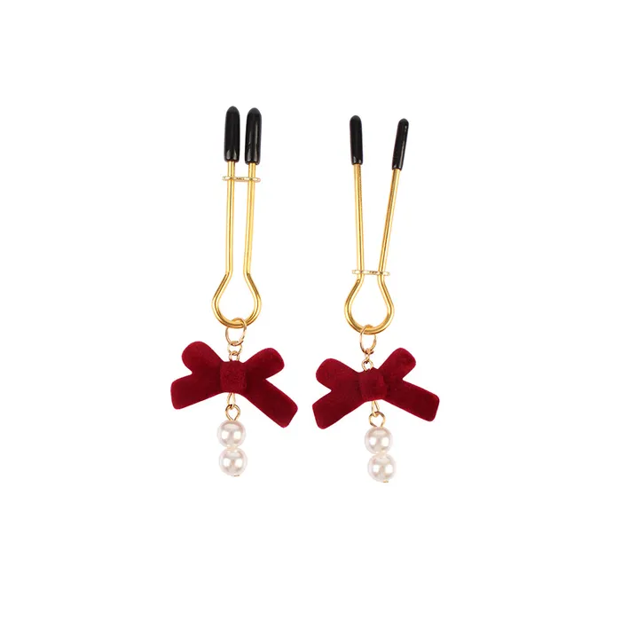 SENUELO PEARL NIPPLE CLAMPS KIT CHISA Couples