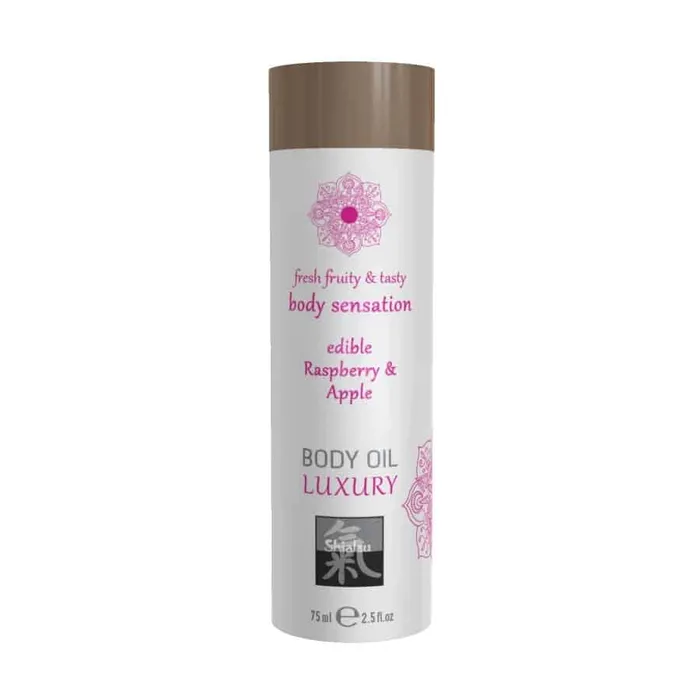 SHIATSU BODY OIL RASPBERRY AND APPLE HOT PRODUCTIONS Couples