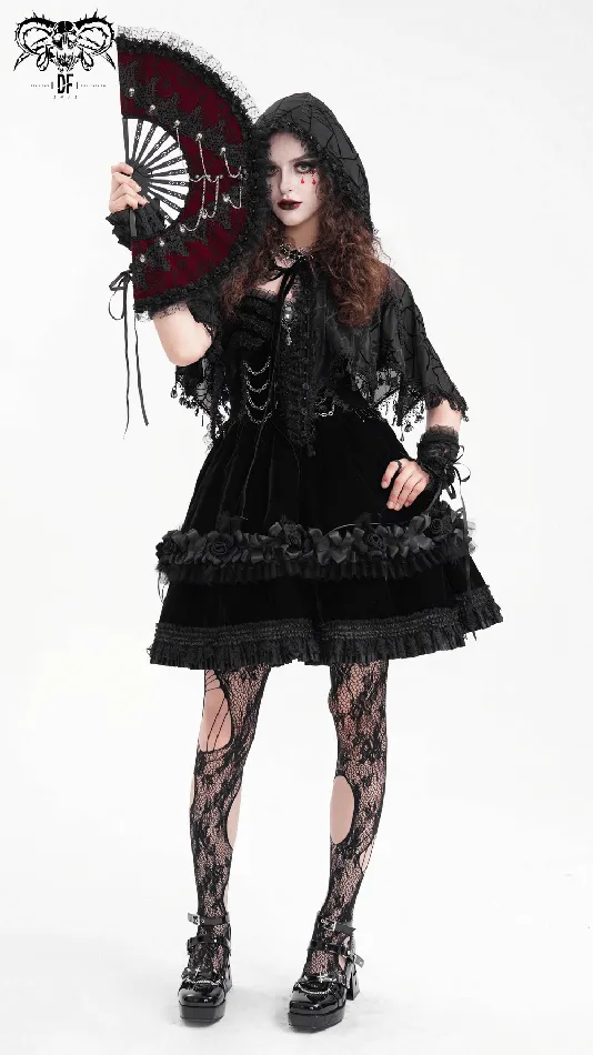 Sophisticated Lace Evening Gown with Chains and Beads EVEs SECRETS Male Sex Toys