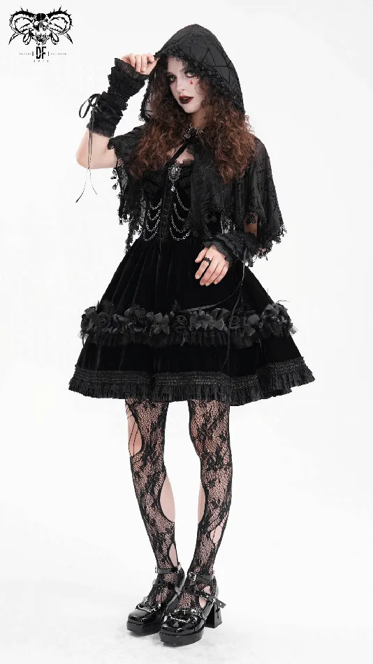 Sophisticated Lace Evening Gown with Chains and Beads EVEs SECRETS Male Sex Toys