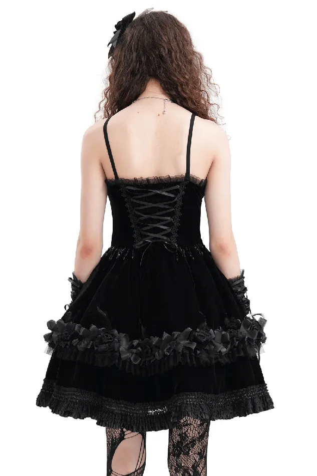 Sophisticated Lace Evening Gown with Chains and Beads EVEs SECRETS Male Sex Toys