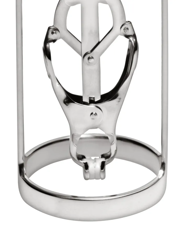 Stainless Steel Clover Clamp Nipple Stretcher Master Series Master Series Male Sex Toys