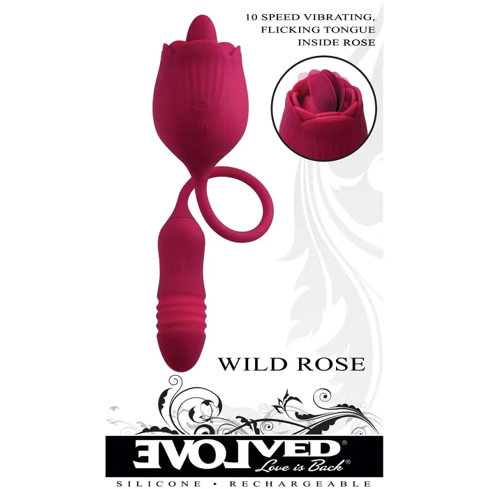 Vibrators Evolved Novelties Wild Rose Red Vibrators Evolved Novelties Wild Rose Red