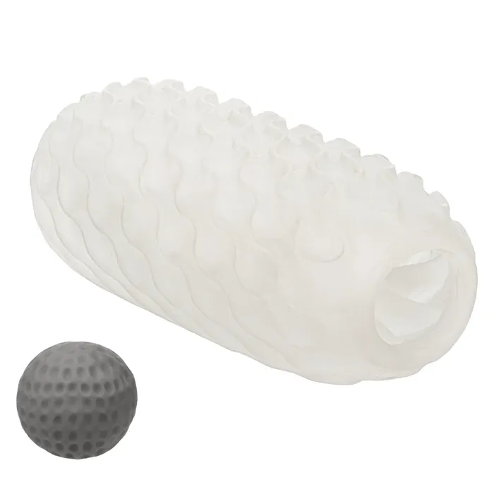 CalExotics Male Sex Toys Boundless Reversible Squishy Ball Stroker Smoke