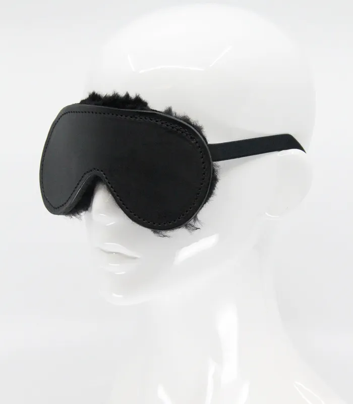 Love In Leather Lined Leather Blindfold Love In Leather Restraints Love In Leather Lined Leather Blindfold Love In Leather Restraints