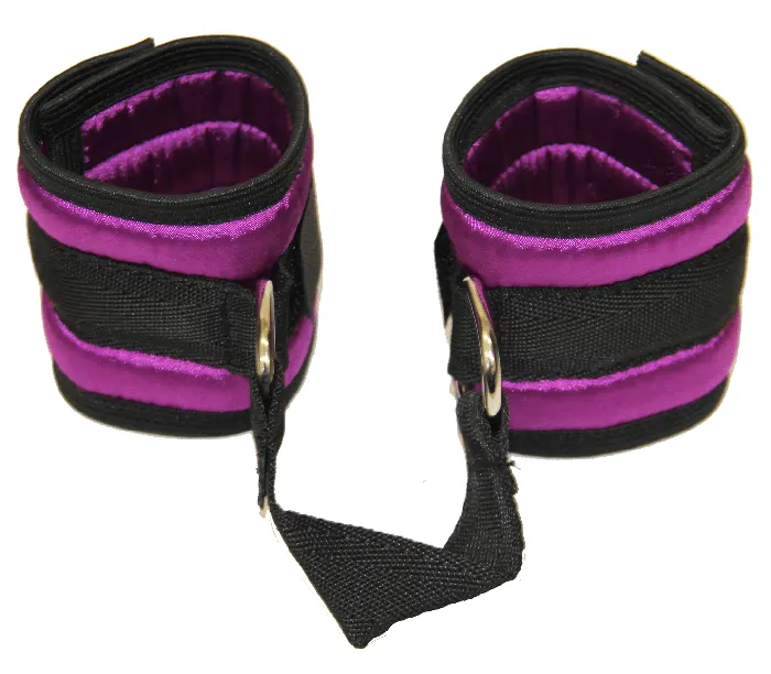 Love In Leather Restraints Love In Leather Satin Wrist Cuffs