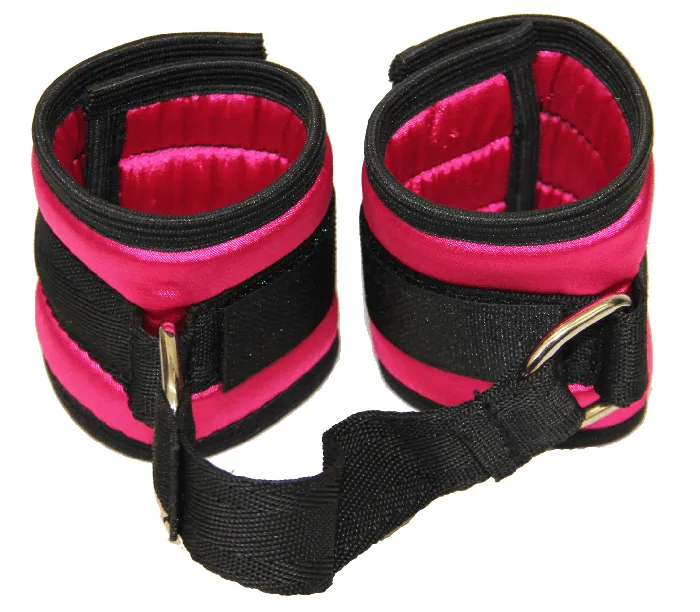 Love In Leather Restraints Love In Leather Satin Wrist Cuffs